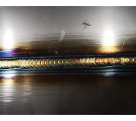 氬弧焊管對管焊接氬弧焊打底作品