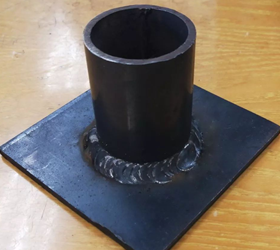 氬弧焊管板對接學(xué)員作品